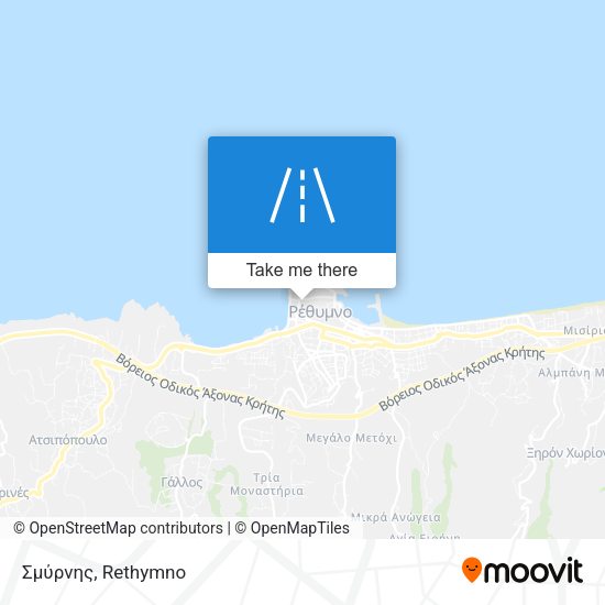 Σμύρνης map