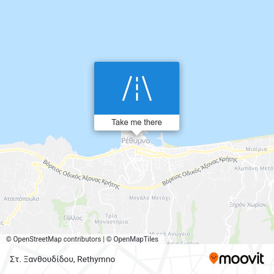 Στ. Ξανθουδίδου map
