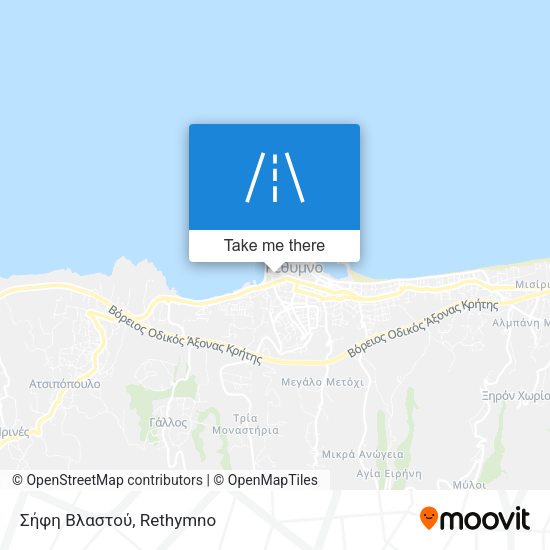 Σήφη Βλαστού map