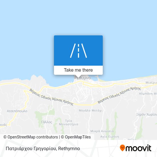 Πατριάρχου Γρηγορίου map