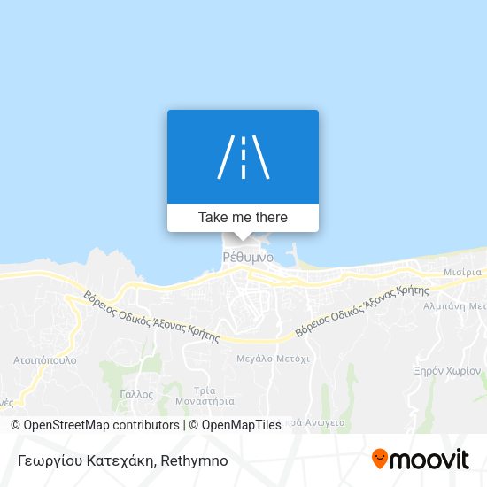 Γεωργίου Κατεχάκη map