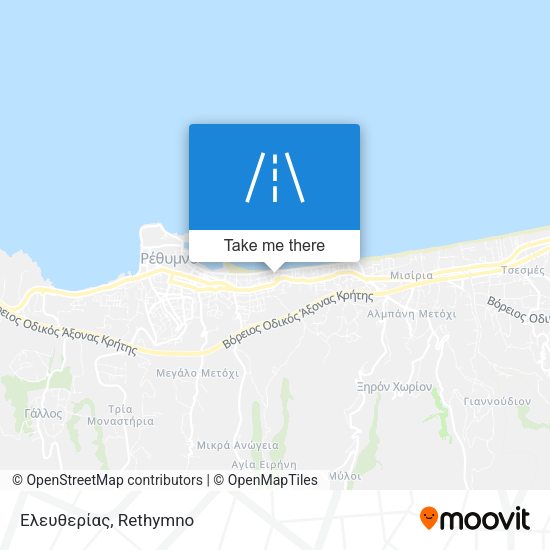 Ελευθερίας map