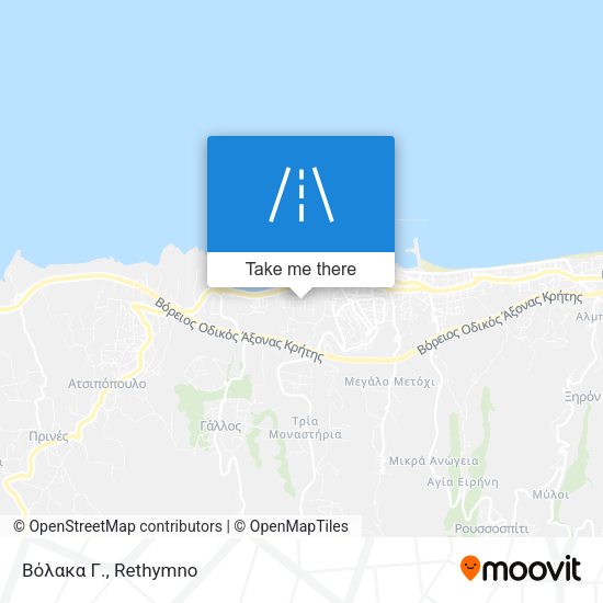 Βόλακα Γ. map