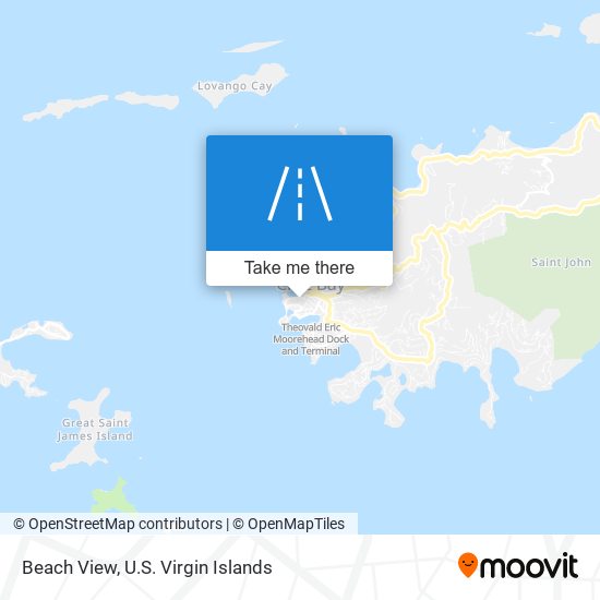 Beach View map