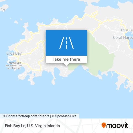 Fish Bay Ln map