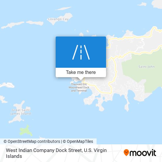 Mapa West Indian Company Dock Street