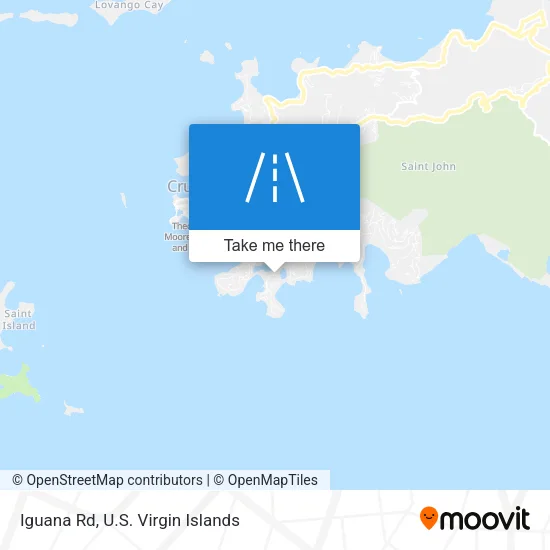 Iguana Rd map