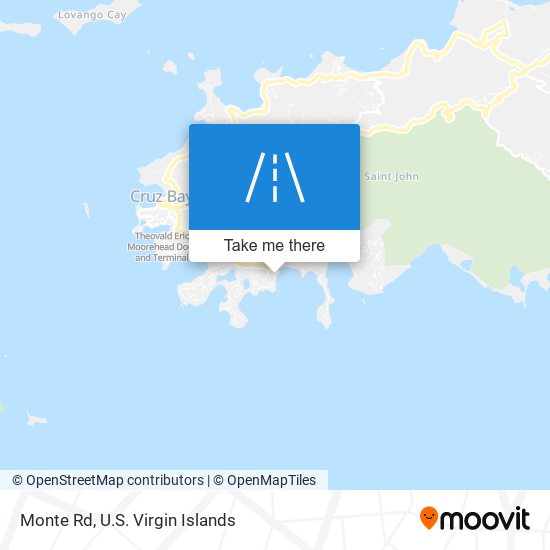 Mapa Monte Rd