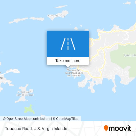 Mapa Tobacco Road
