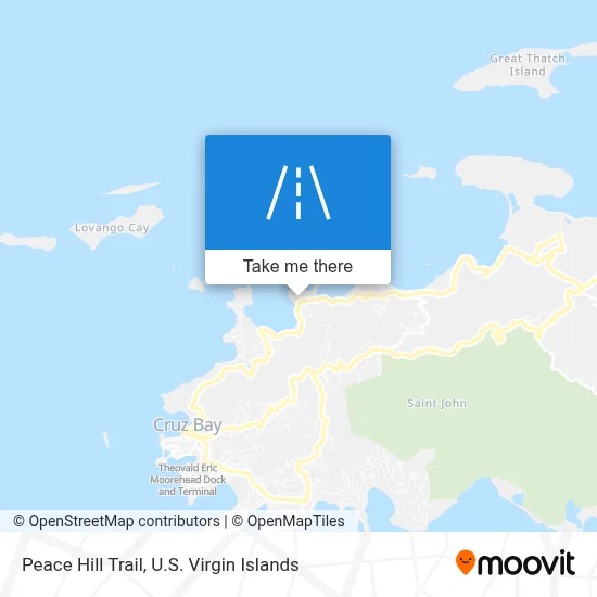 Peace Hill Trail map