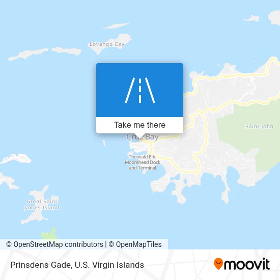 Prinsdens Gade map
