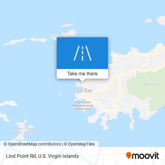 Mapa Lind Point Rd
