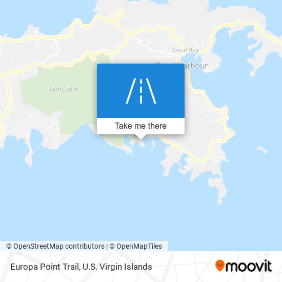 Europa Point Trail map