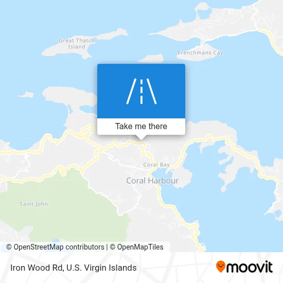 Iron Wood Rd map