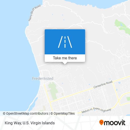 Mapa King Way