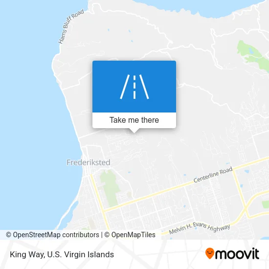 King Way map