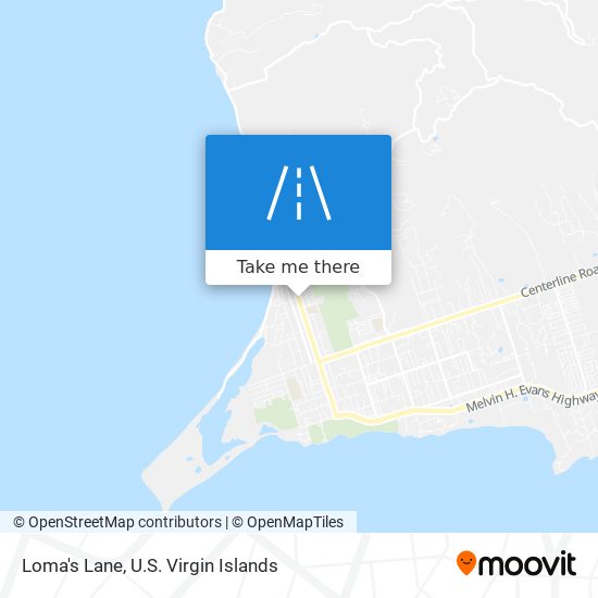 Loma's Lane map