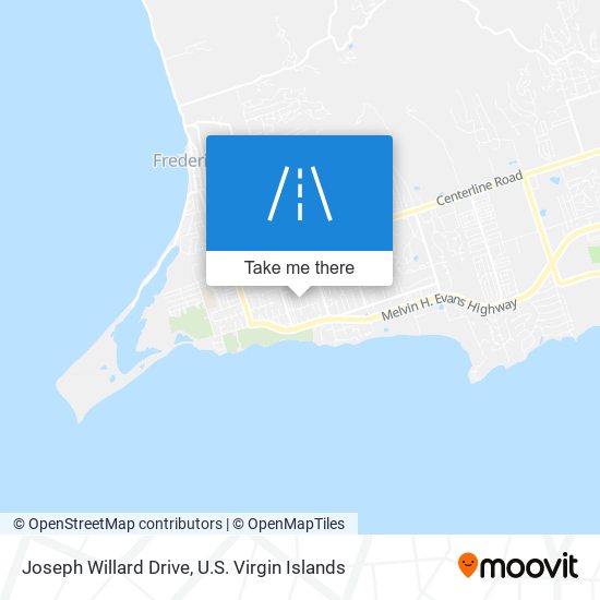 Mapa Joseph Willard Drive