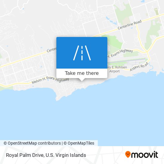 Royal Palm Drive map