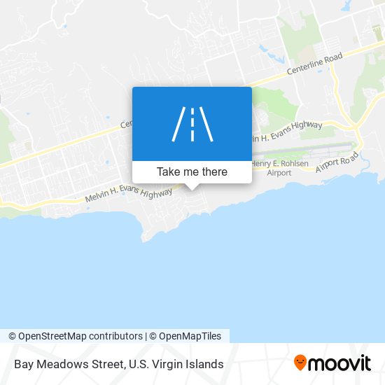 Bay Meadows Street map