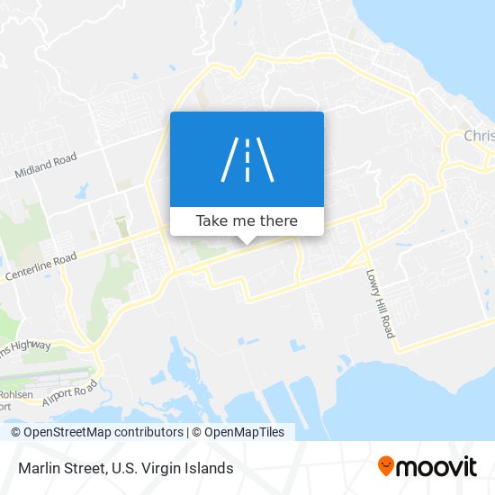 Marlin Street map