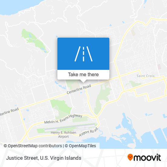 Mapa Justice Street