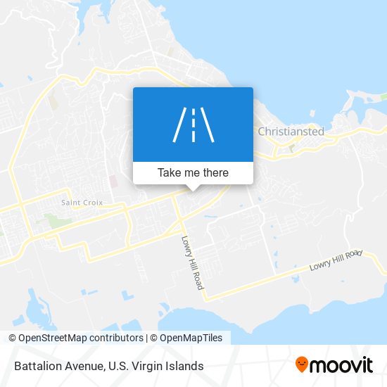 Mapa Battalion Avenue