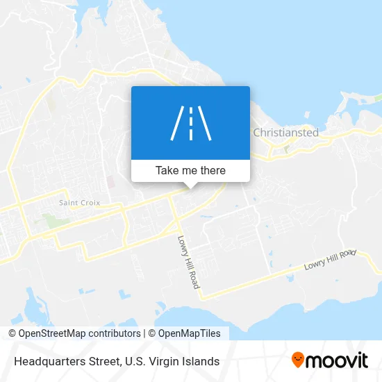 Headquarters Street map