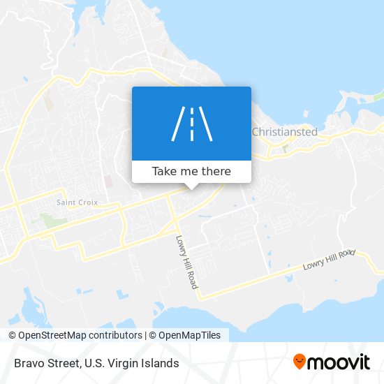 Bravo Street map