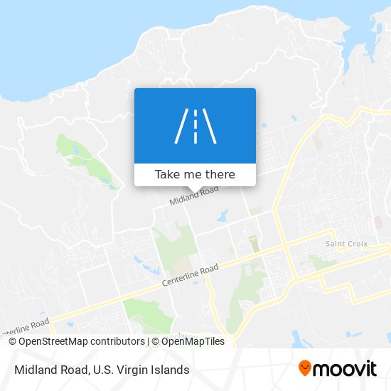 Midland Road map