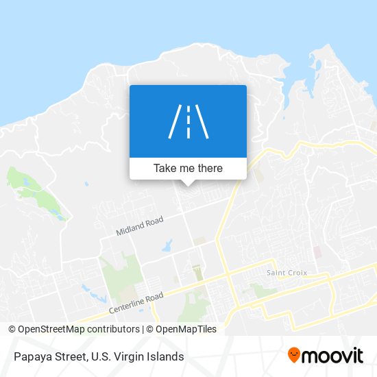 Papaya Street map