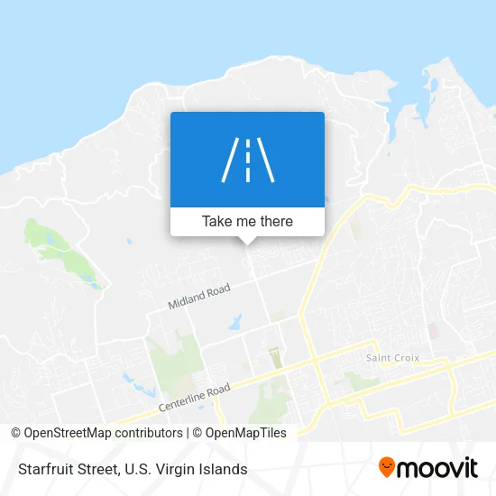 Starfruit Street map