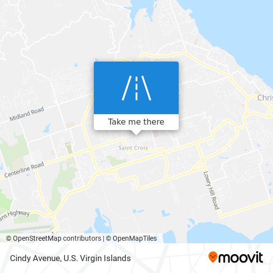Cindy Avenue map