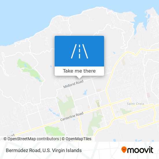 Bermúdez Road map