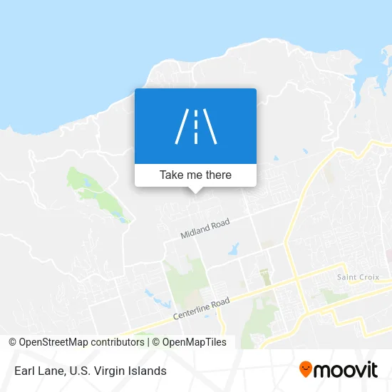 Earl Lane map