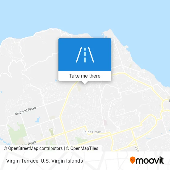 Virgin Terrace map