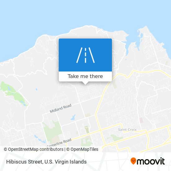 Hibiscus Street map