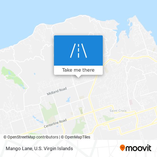 Mango Lane map