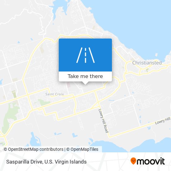 Sasparilla Drive map
