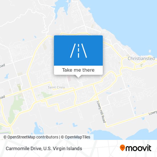 Carmomile Drive map