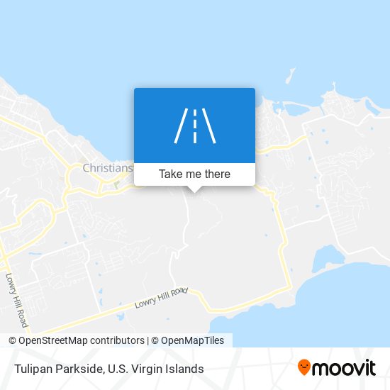 Mapa Tulipan Parkside