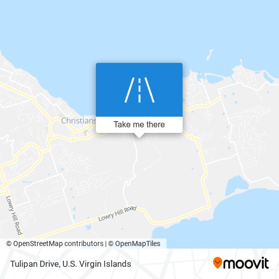 Tulipan Drive map