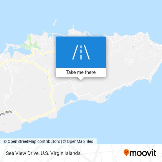 Sea View Drive map