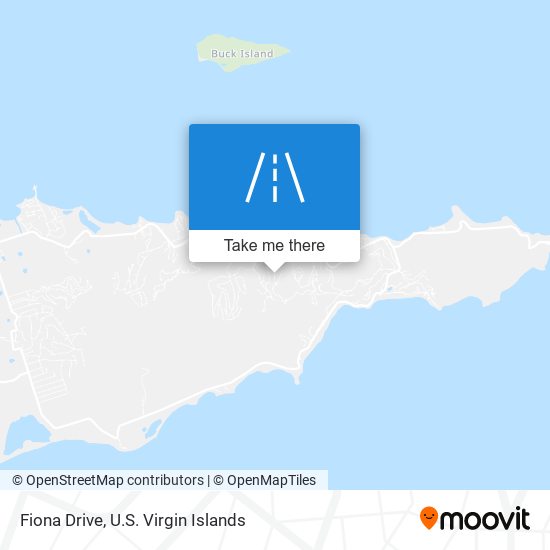 Mapa Fiona Drive