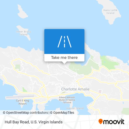 Mapa Hull Bay Road