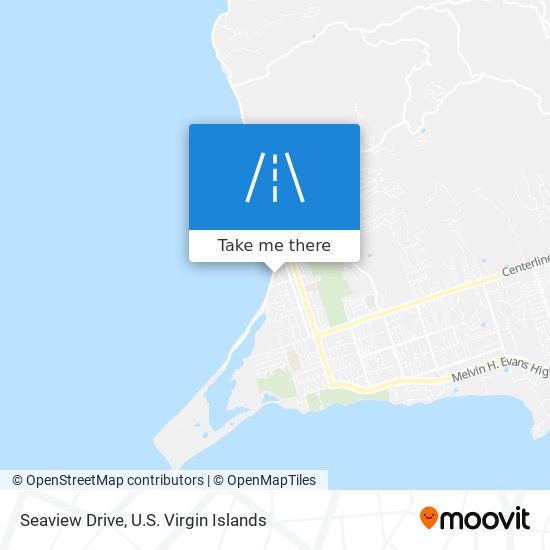 Seaview Drive map