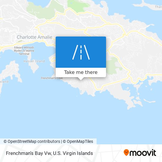 Mapa Frenchman's Bay Vw