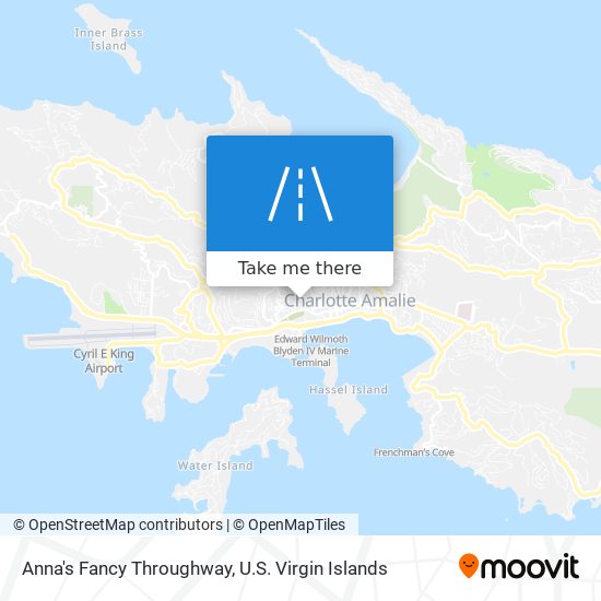 Anna's Fancy Throughway map