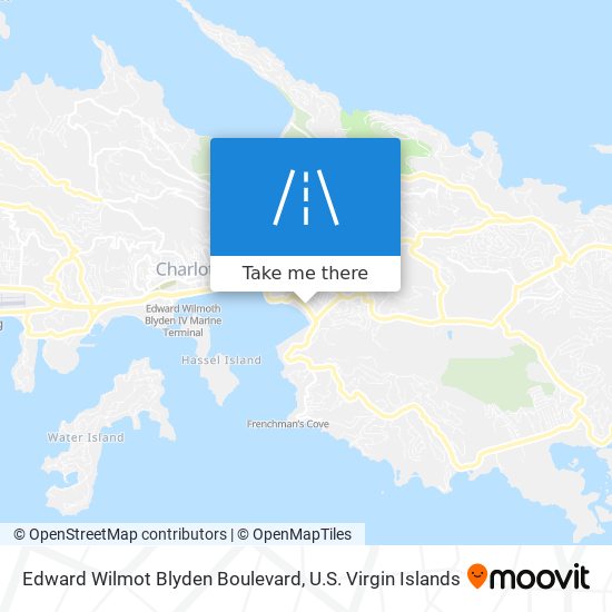 Edward Wilmot Blyden Boulevard map