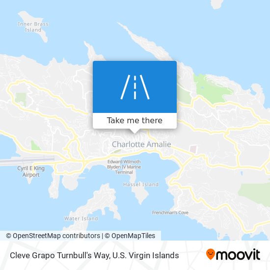 Cleve Grapo Turnbull's Way map